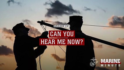 US Marine Minute - High Frequency Communications Training in Okinawa Japan