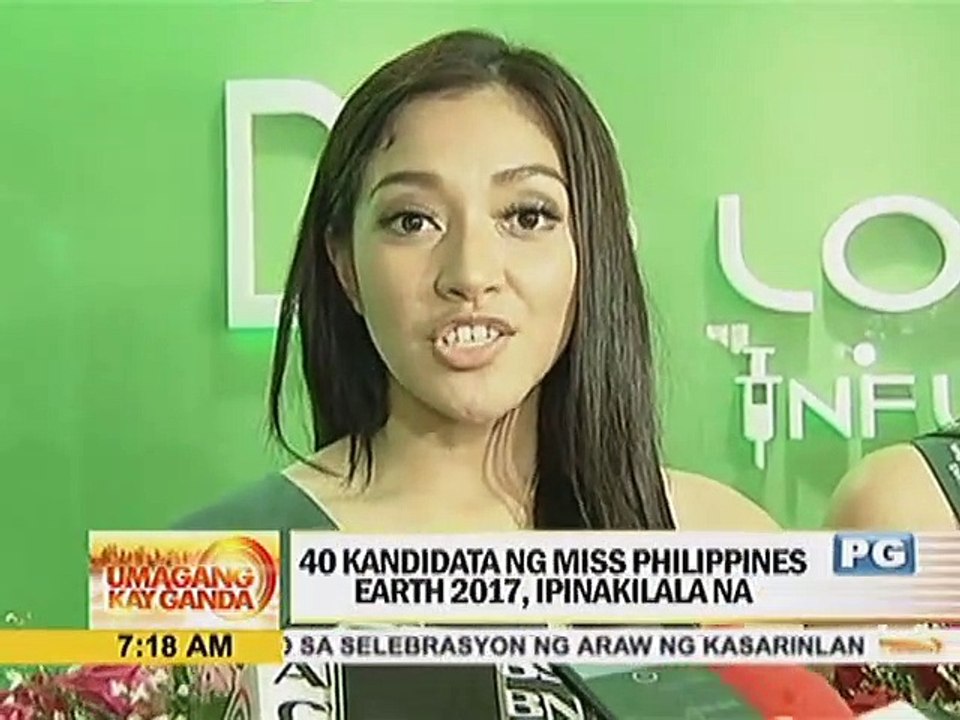 40 kandidata ng Miss Philippines Earth 2017, ipinakilala na