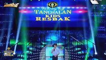 TNT KIDS: RESBAK Visayas contender Lift John Monteverde sings Ogie Alcasid's Huwag Ka Lang Mawawala
