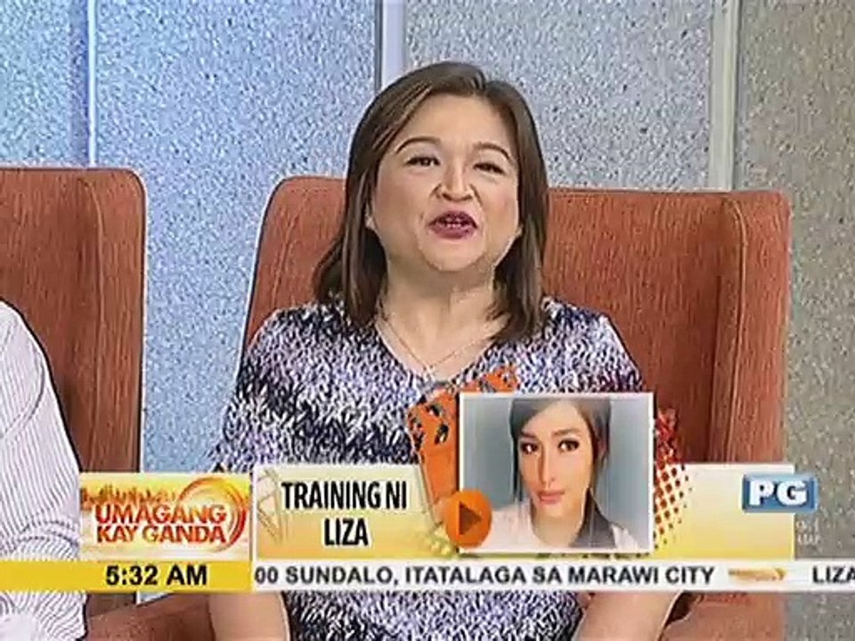 Liza Soberano, sumabak na sa training para sa Darna