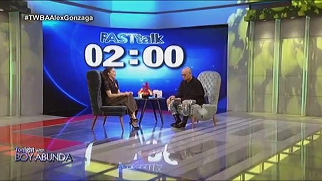 Fast Talk with Alex Gonzaga