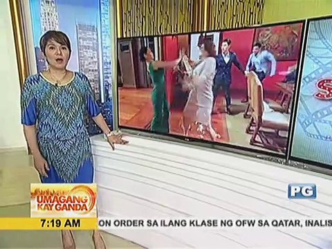 Maja Salvador, aksidenting natusok ng kuko ang mata ni Aiko Melendez sa cake scene ng Wildflower