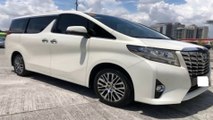Toyota Alphard Hybrid Review and Specs.
