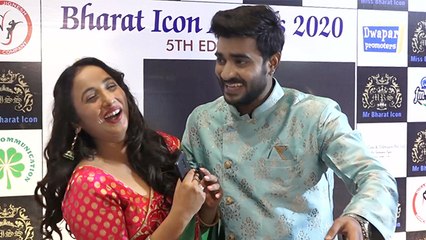 Chintu Pandey और Rani Chatterjee मीडिया के सामने नजर आये मस्तीभरे अंदाज में