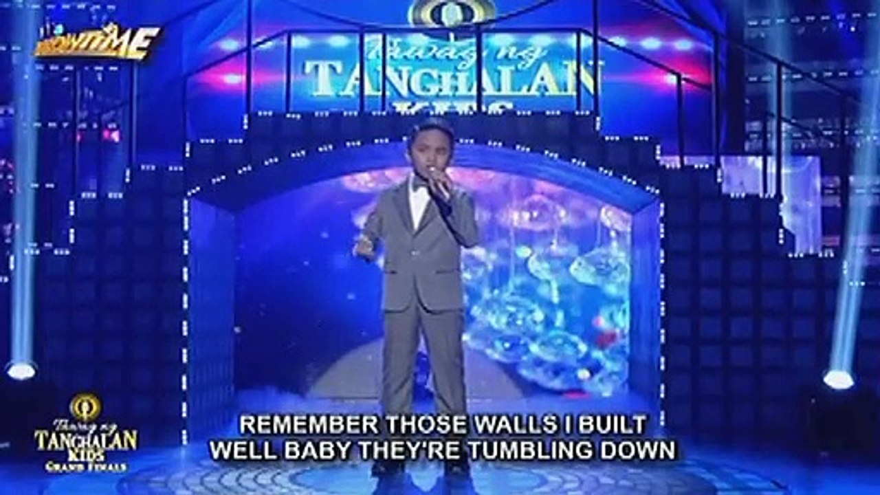 TNT KIDS GRAND FINALS: Francis Concepcion sings Beyonce’s Halo
