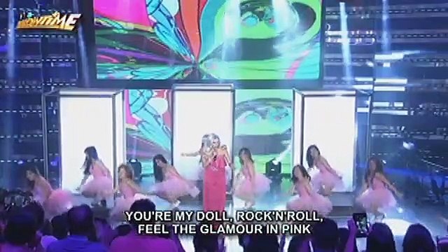 K Brosas channels her inner Barbie in her performance in It's Showtime