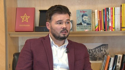 Rufián no aclara si apoyará el suplicatorio de Borrás