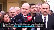 Süleyman Soylu: Tam donanımlı bin özel harekat polisini Yunan sınırına gönderiyoruz