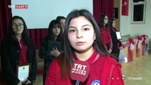 Giresunlu öğrenciler 16 bin liralık fındık satıp gelirini TSK'ya bağışladı