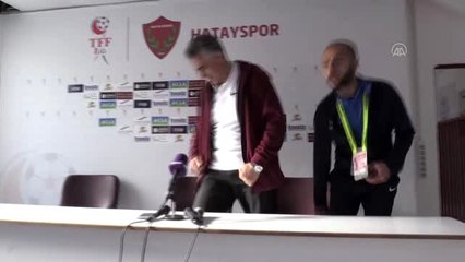 Hatayspor-Büyükşehir Belediye Erzurumspor maçının ardından