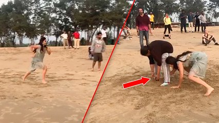 Katrina Kaif Playing On The Sets Of Sooryavanshi Is Too Cute