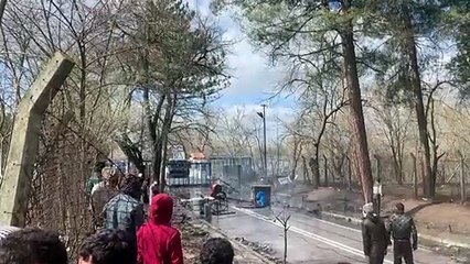 تجدد الصدامات مع المهاجرين على الحدود التركية اليونانية