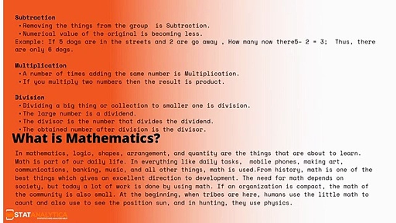 Arithmetic vs Mathematics_ The Comparison You Should Know