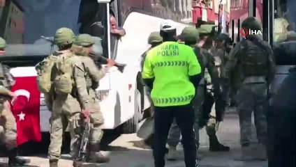 Türk Silahlı Kuvvetlerinden Sınır Birliklerine Komando Sevkiyatı