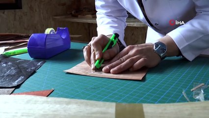 'Ahşap' Ellerinde Sanat Eserine Dönüşüyor