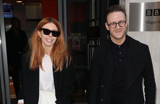 Stacey Dooley congratulates Kevin Clifton after Strictly Come Dancing exit
