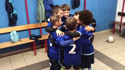 Nos petits U7 menés par Michel au plateau de trans