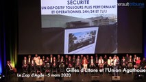 AGDE POLITIQUE - Gilles d'Ettore et l'Union agathoise en réunion publique  partie 7 la sécurité et la santé