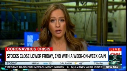 Alison Kosik speaking on Stocks closer lower Friday, End with a week-on-week gain. @AlisonKosik #News #Stocks #CoronavirusCrisis #Coronavirus