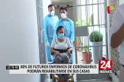 80% de futuros enfermos de coronavirus podrán rehabilitarse en sus casas