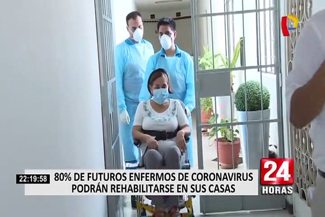 80% de futuros enfermos de coronavirus podrán rehabilitarse en sus casas
