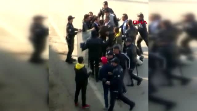 Spor yeni malatyaspor başkanı gevrek ve taraftarlar arasında kavga