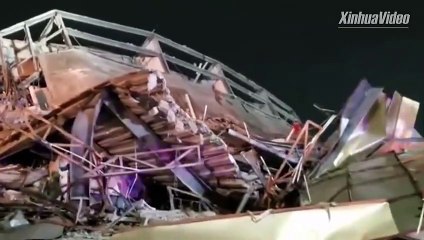 Colapsa en China un hotel dedicado a alojar a afectados del coronavirus: hay 70 personas atrapadas