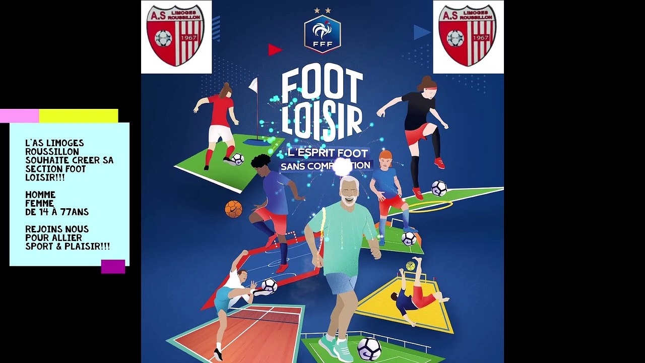 Création d'une Section Foot Loisir au Roussillon