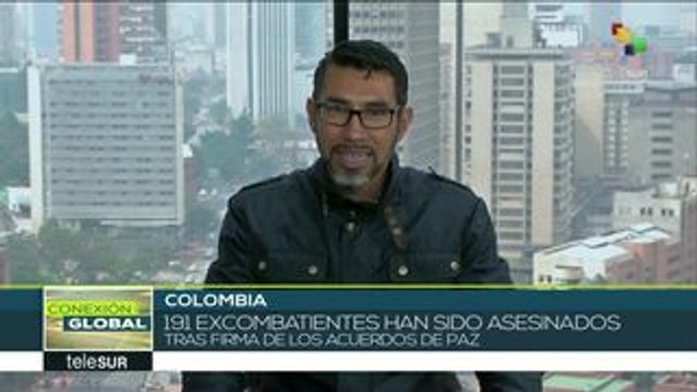 Colombia: 191 excombatientes han sido asesinados tras firma de acuerdo