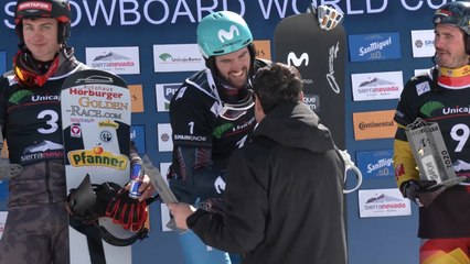 Moreno destaca el éxito de la Copa del Mundo de Snowboard Cross