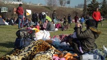 Los migrantes alentados por las fuerzas turcas a cruzar la frontera con Grecia