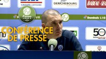 Conférence de presse ESTAC Troyes - Paris FC (1-1) : Laurent BATLLES (ESTAC) - René GIRARD (PFC) - 2019/2020
