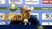 Conférence de presse ESTAC Troyes - Paris FC (1-1) : Laurent BATLLES (ESTAC) - René GIRARD (PFC) - 2019/2020