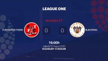Resumen partido entre Fleetwood Town y Blackpool Jornada 37 League One