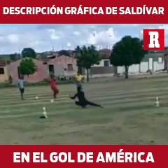 Saldívar contra el América, descripción gráfica