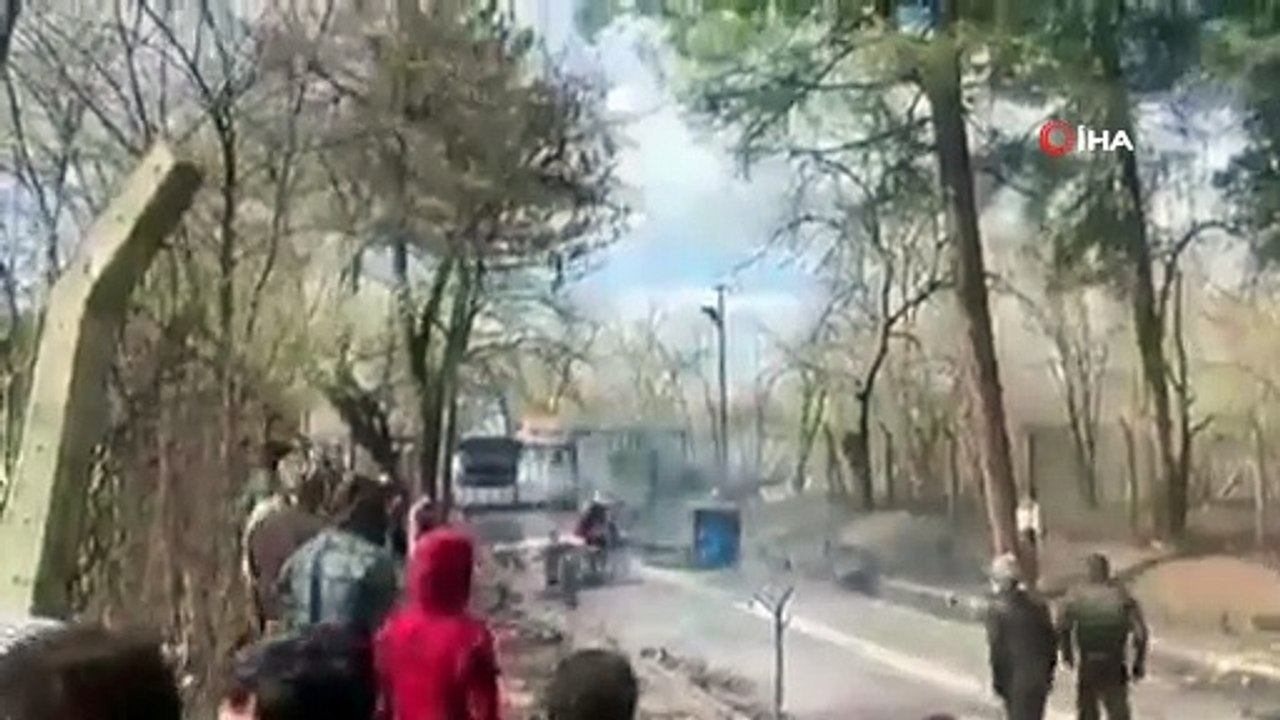- Yunanistan’dan mültecilere tazyikli suyla müdahale