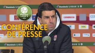 Conférence de presse Rodez Aveyron Football - EA Guingamp (2-1) : Laurent PEYRELADE (RAF) -  (EAG) - 2019/2020