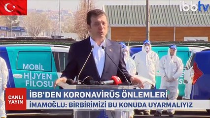 İmamoğlu bizzat tanıttı! İşte İBB’nin 'Koronavirüs Timi'