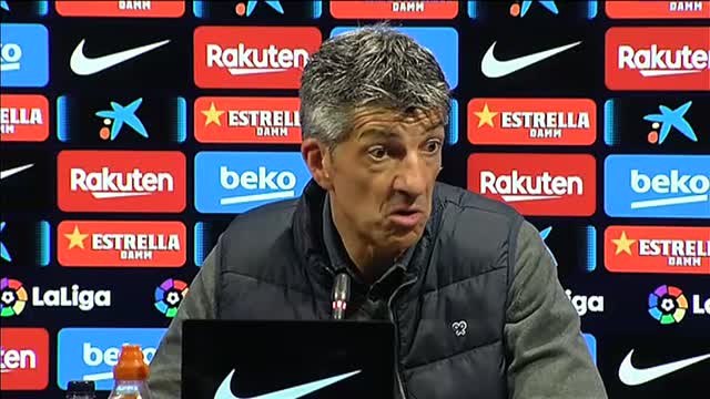 Setién: Hemos conseguido un gol de las últimas 14 ocasiones