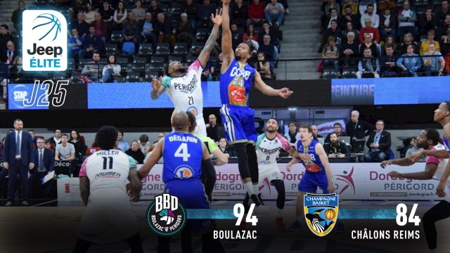 Jeep® ÉLITE : Boulazac vs Châlons-Reims (J25)
