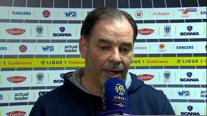 Angers - Moulin : "Très satisfait de la qualité de jeu"