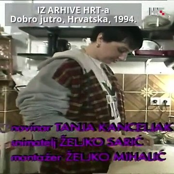 Dobro jutro Hrvatska s Dinom, Danijelom i Ellom Dvornik 1994.
