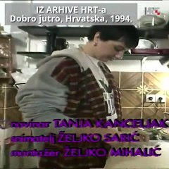 Dobro jutro Hrvatska s Dinom, Danijelom i Ellom Dvornik 1994.