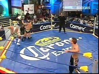 AAA 2009.11.29 Lucha Libre Premier - Match #05 Dr. Wagner Jr. vs. Jack Evans vs. Marco Corleone