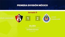 Resumen partido entre Atlas Guadalajara y Chivas Guadalajara Jornada 9 Liga MX - Clausura