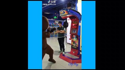 Funny Video in Tik Tok - Funny  Brown Tiddy Bear- Gấu TROLL 6