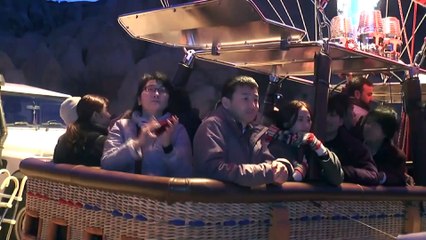 Kapadokya’da balonların görsel şöleni