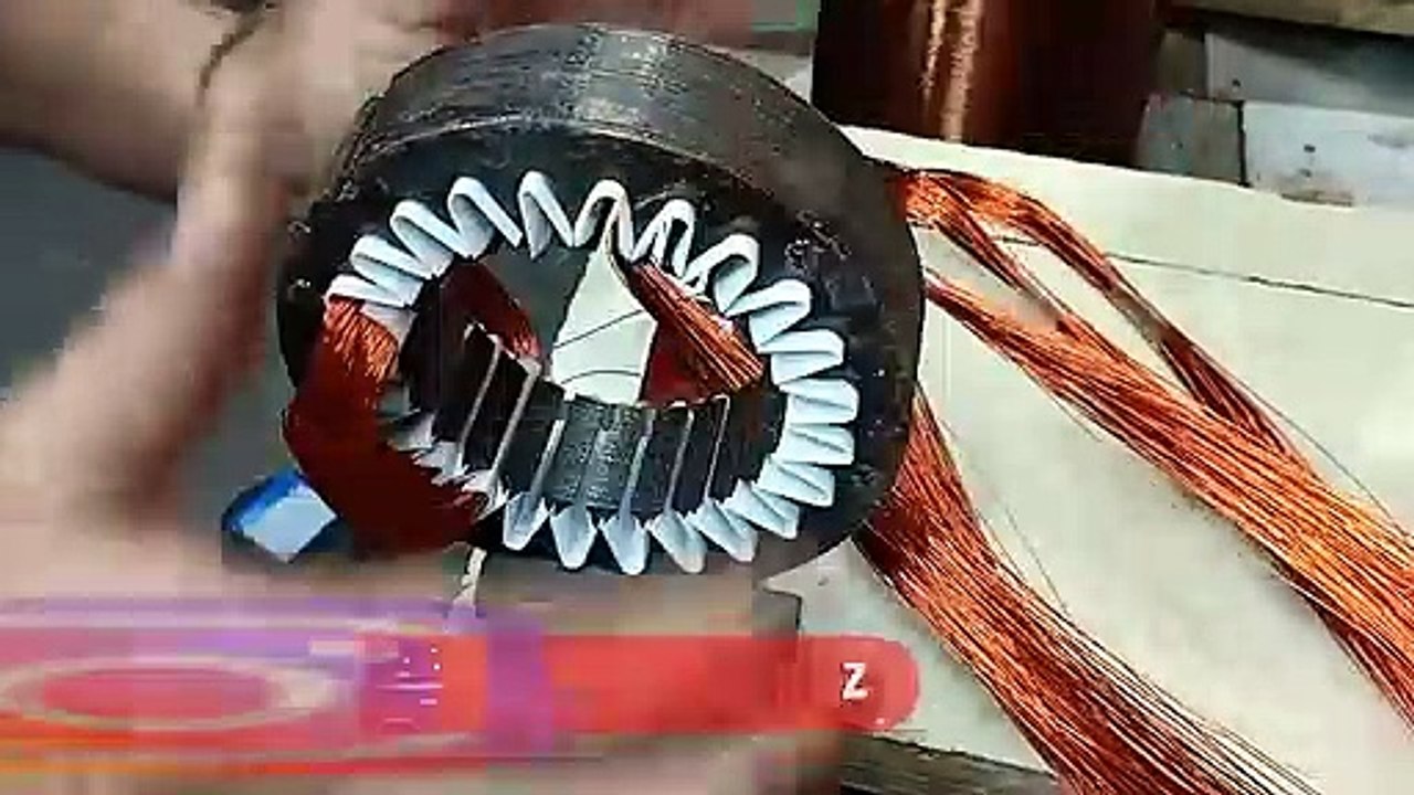 Pedestal_fan_motor_winding_Rewinding_data_coil_and_turns_Pedestal_Fan