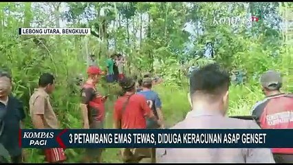 3 Petambang Tewas Diduga Terkena Asap Genset