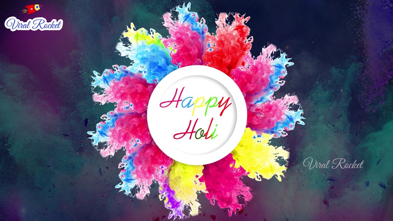 Wish You a Happy Holi 2020 | Holi Video Greetings | Holi Whatsapp Status video | Viral Rocket